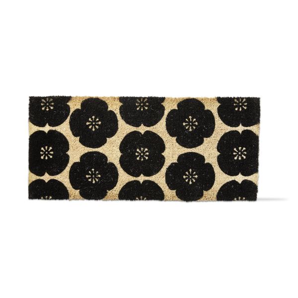 Kyoto Flower Estate Coir Mat - Black