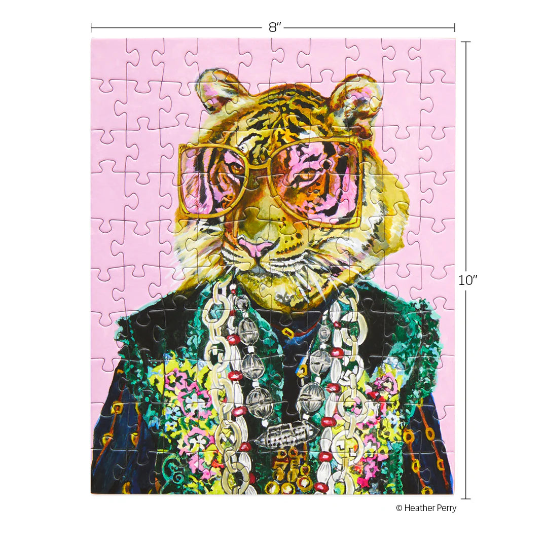 Rose Colored Glasses 100 Piece Jigsaw Puzzle