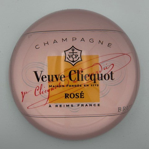 Pink Champagne Paperweight