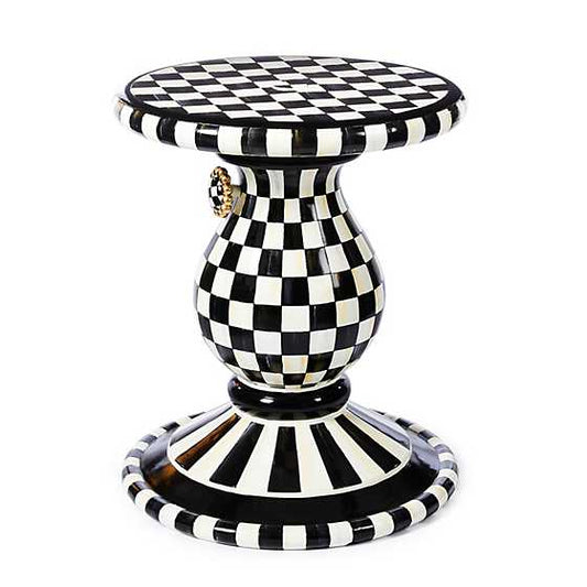 Outdoor Courtly Umbrella Stand Side Table