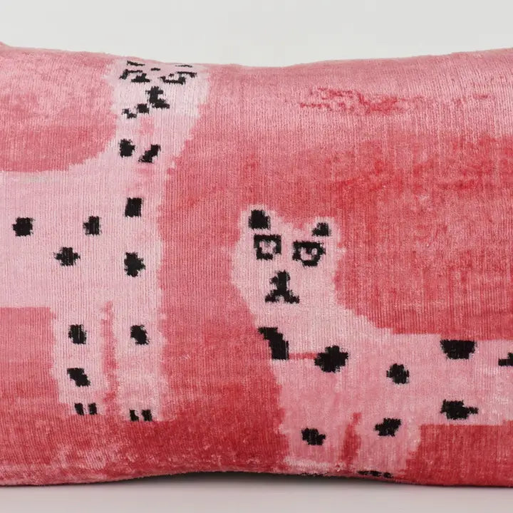 Lawrence & Pablo - Ikat Silk/Velvet Pillow