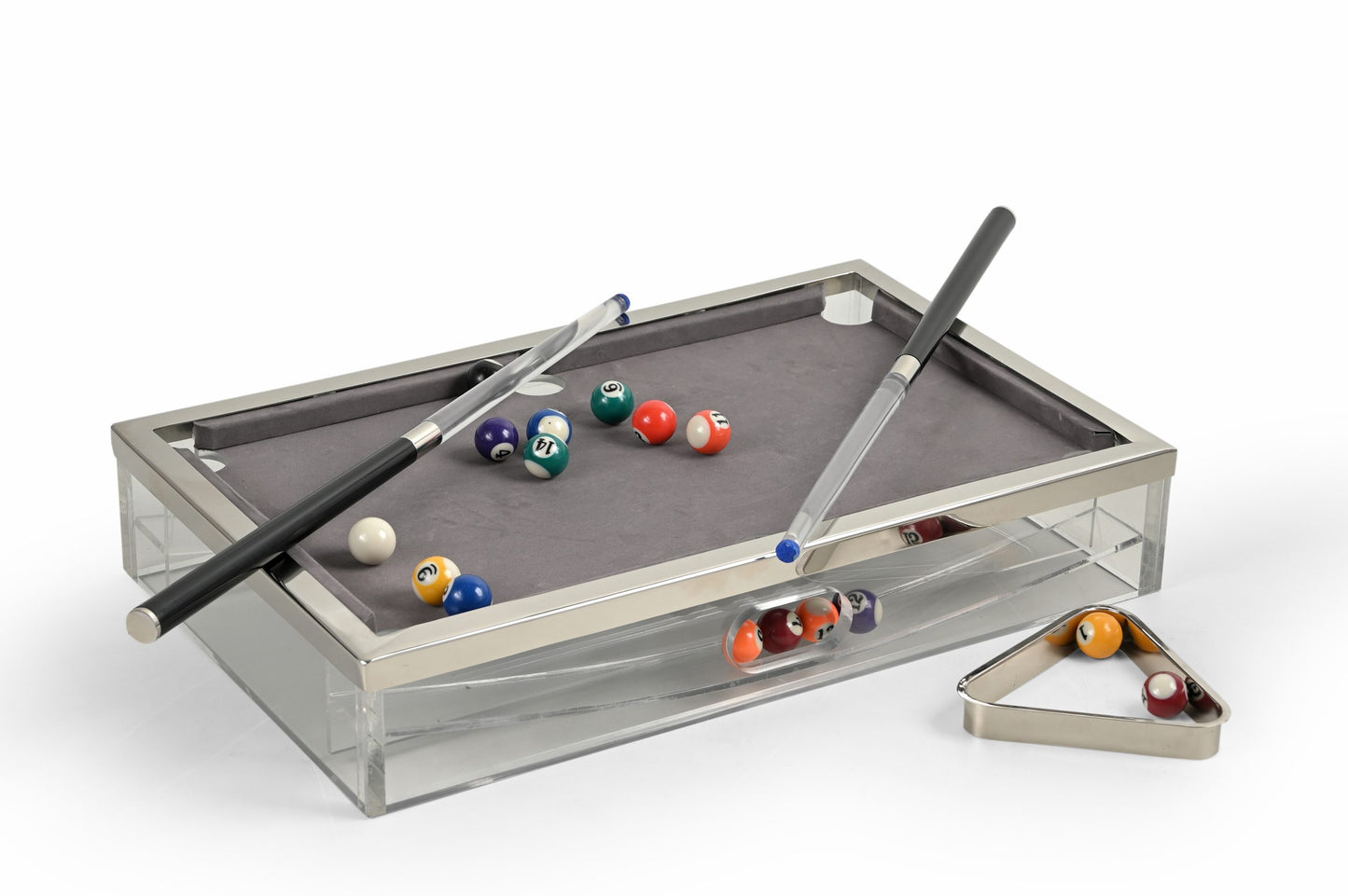 Tabletop Acrylic Pool Table