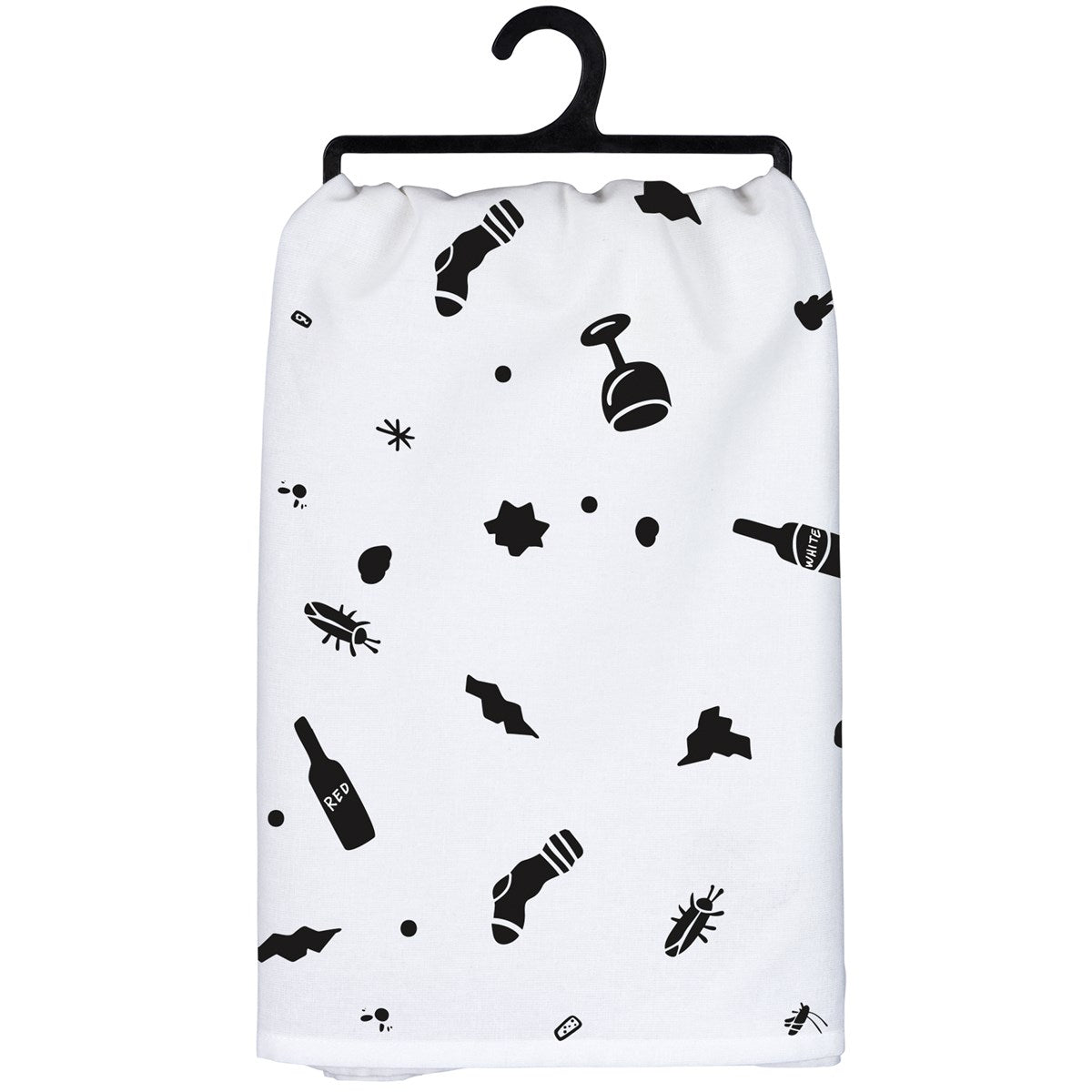 True Friends Don't Care If House Kitchen Towel