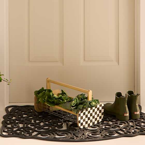 Mrs. Powers Rubber Door Mat