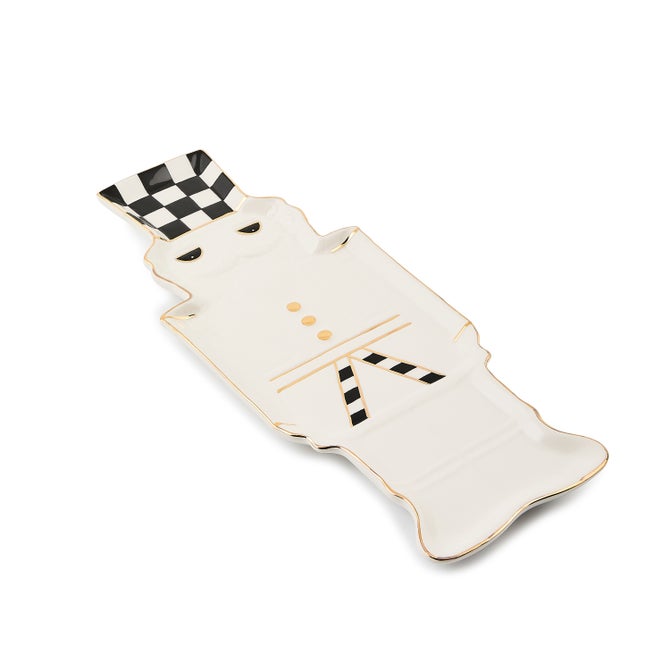 Courtly Noel Nutcracker Cookie Plate
