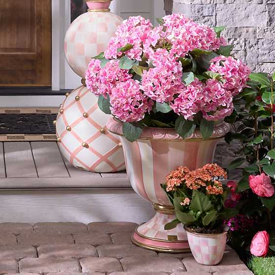 Rosy Stripe Urn