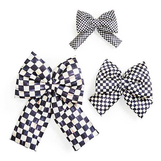 Courtly Check Medium Bow