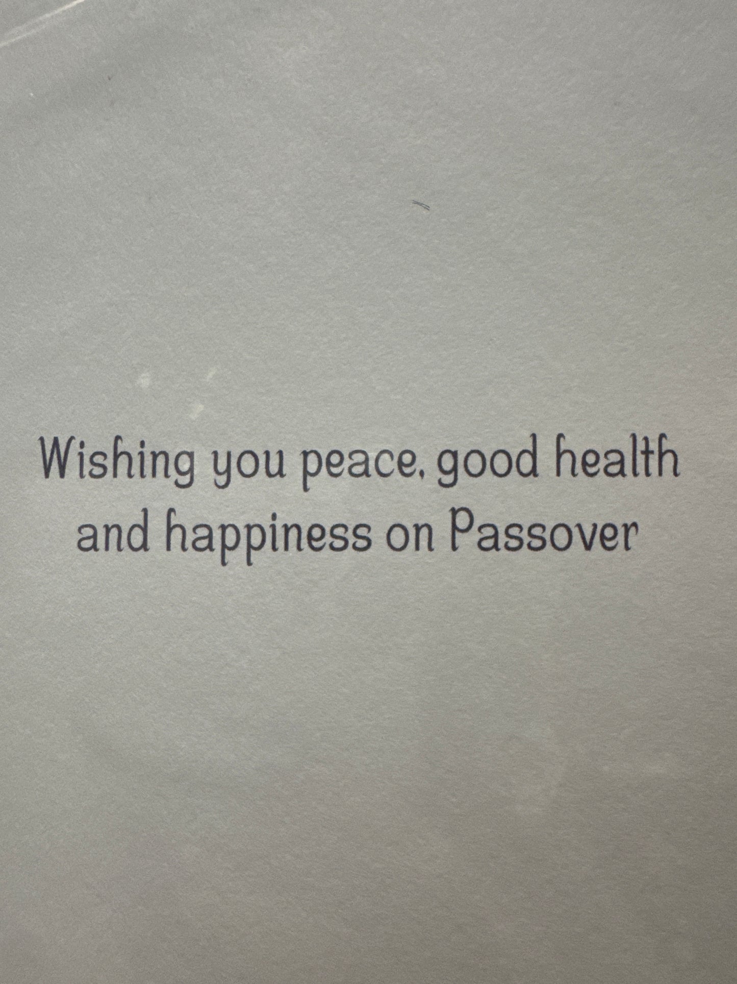 Happy Passover Card