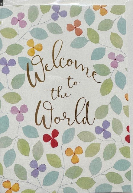 Welcome to the World Card