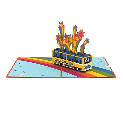 The Beatles Magical Mystery Tour Pop Up Card