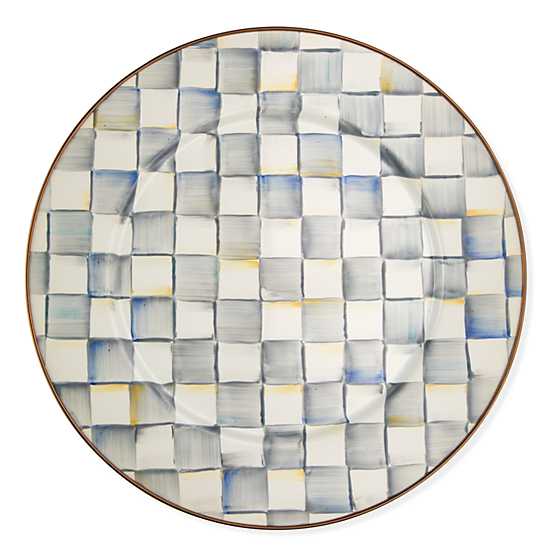 Sterling Check Serving Platter