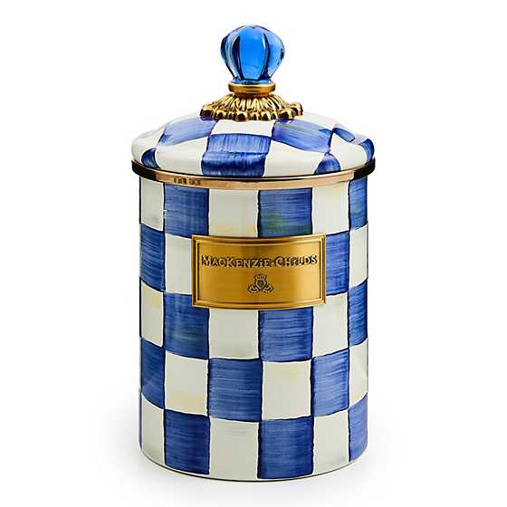 Royal Check Medium Canister