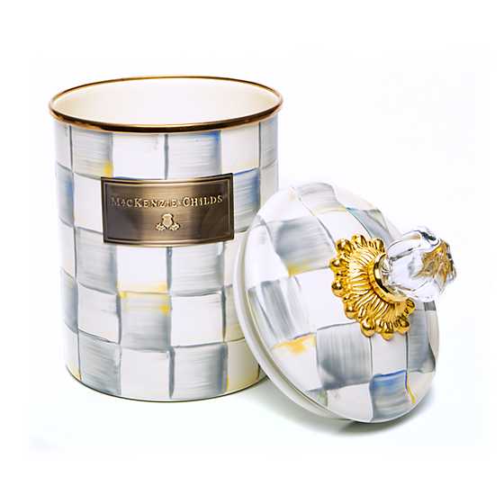 Sterling Check Medium Canister