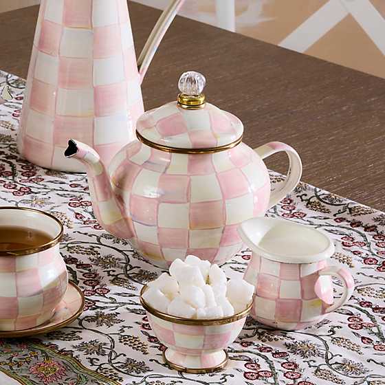Rosy Check 4 Cup Teapot