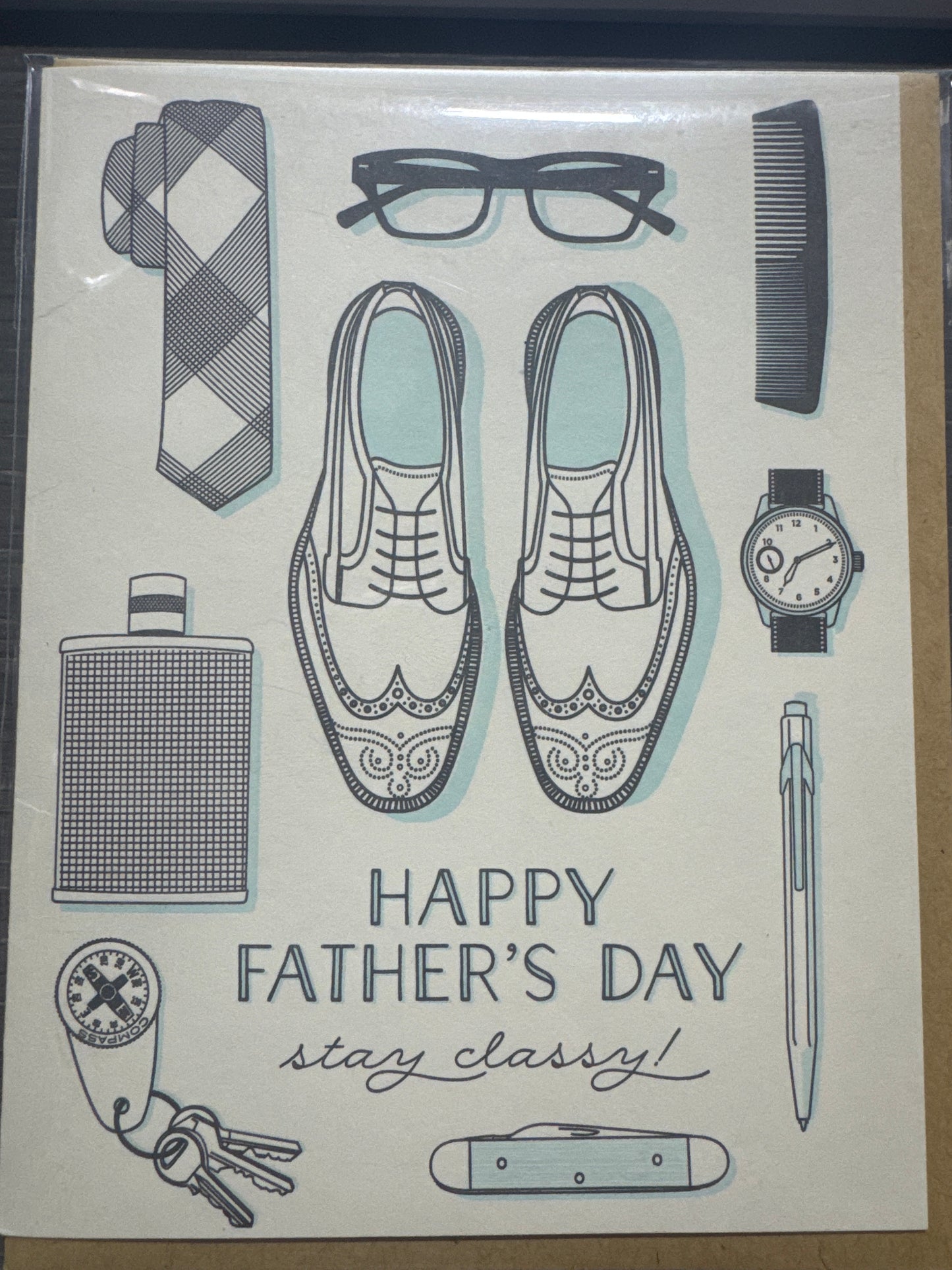 Stay Classy Father's Day Card