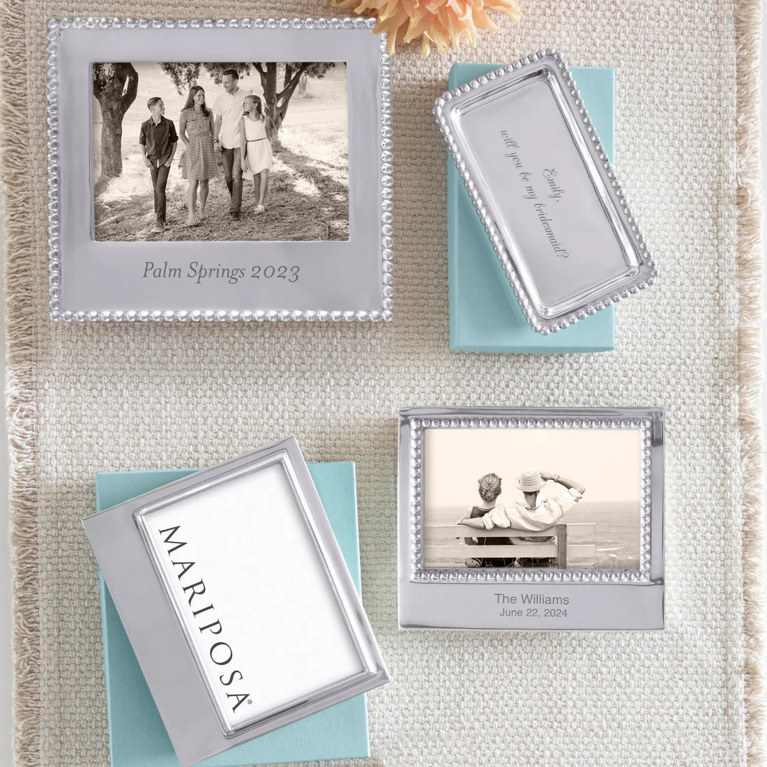 Beaded 4x6 Statement Frame