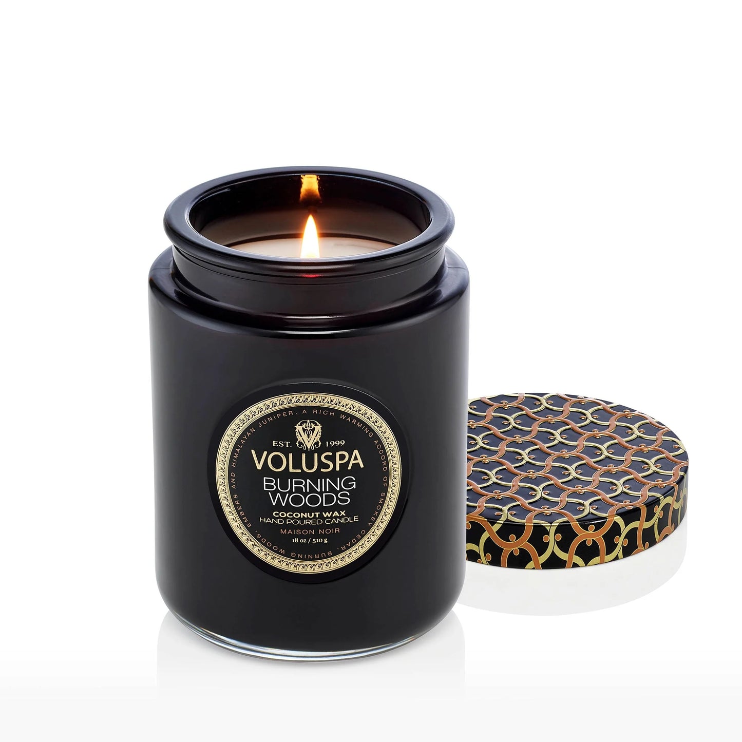 Burning Woods Large Jar Candle