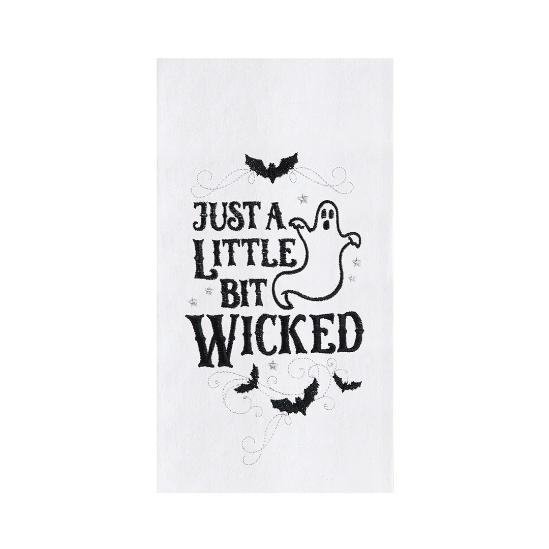 Little Bit Wicked Ghost Kitchen Towel
