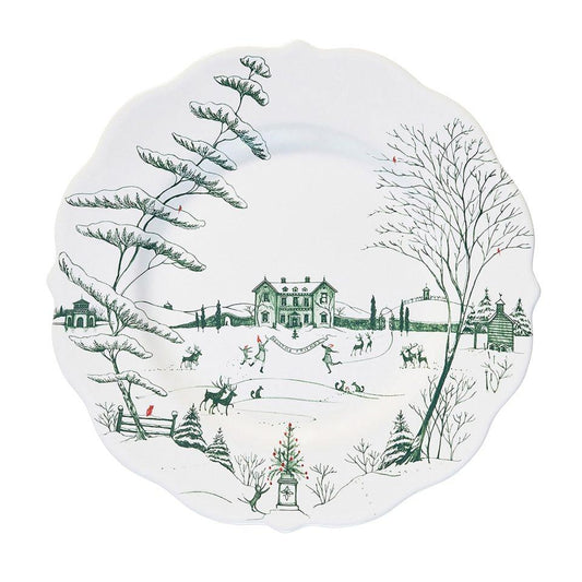 Country Estate Winter Frolic Dinner Plate