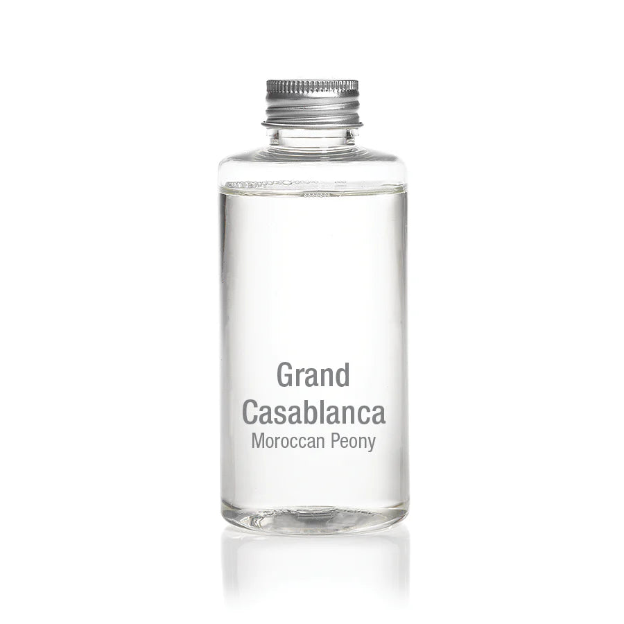 Moroccan Peony Dream Mini Porcelain Diffuser - Crystal Edition - Refill