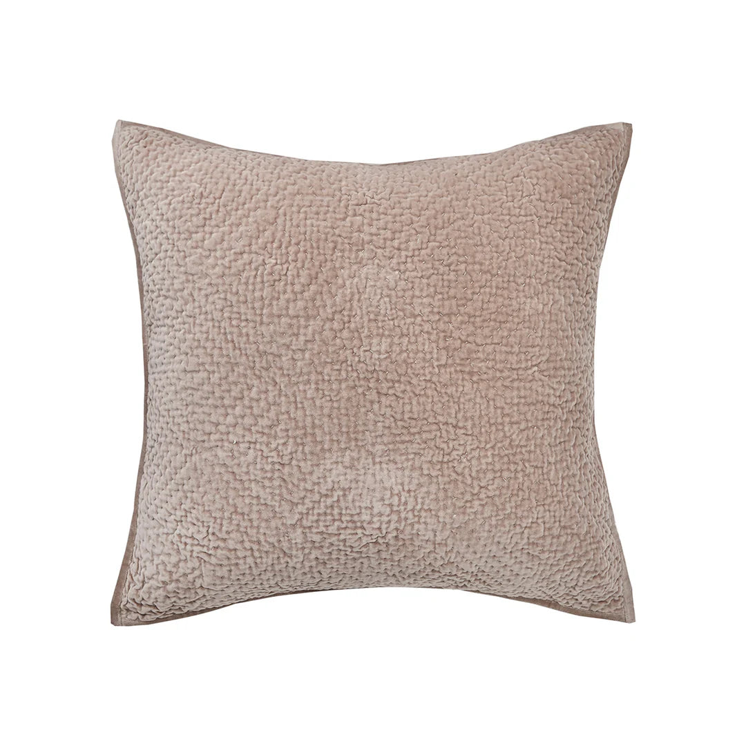 French Grey Vela Euro Sham