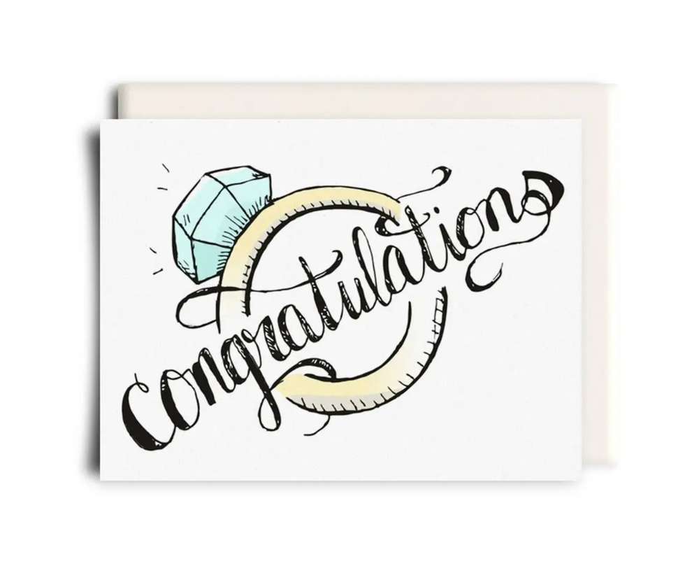 Engagement Ring | Wedding Greeting Card