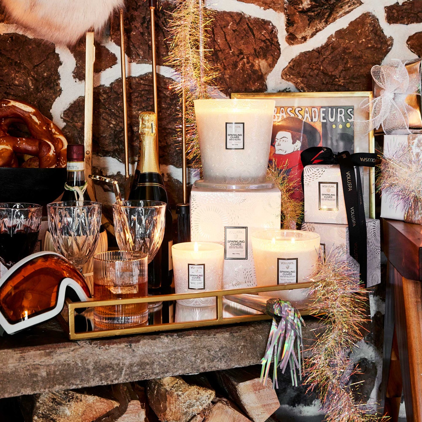 Sparkling Cuvee 3 Wick Hearth