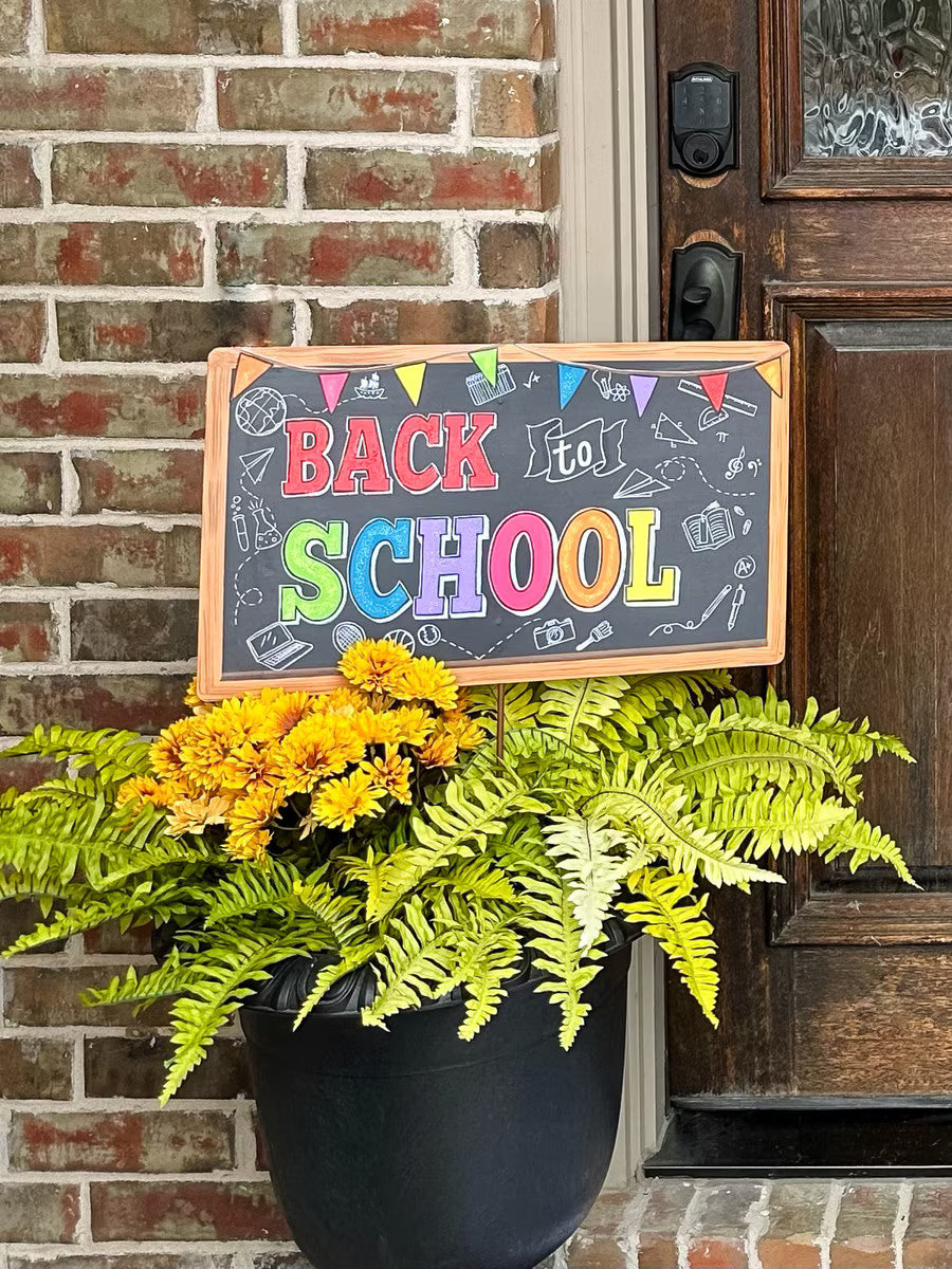 Back to School Chalkboard