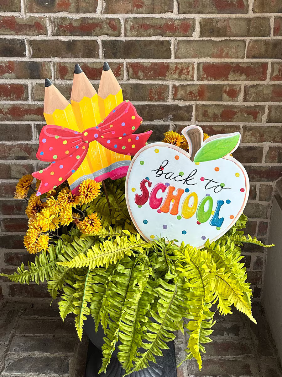 Back to School Apple