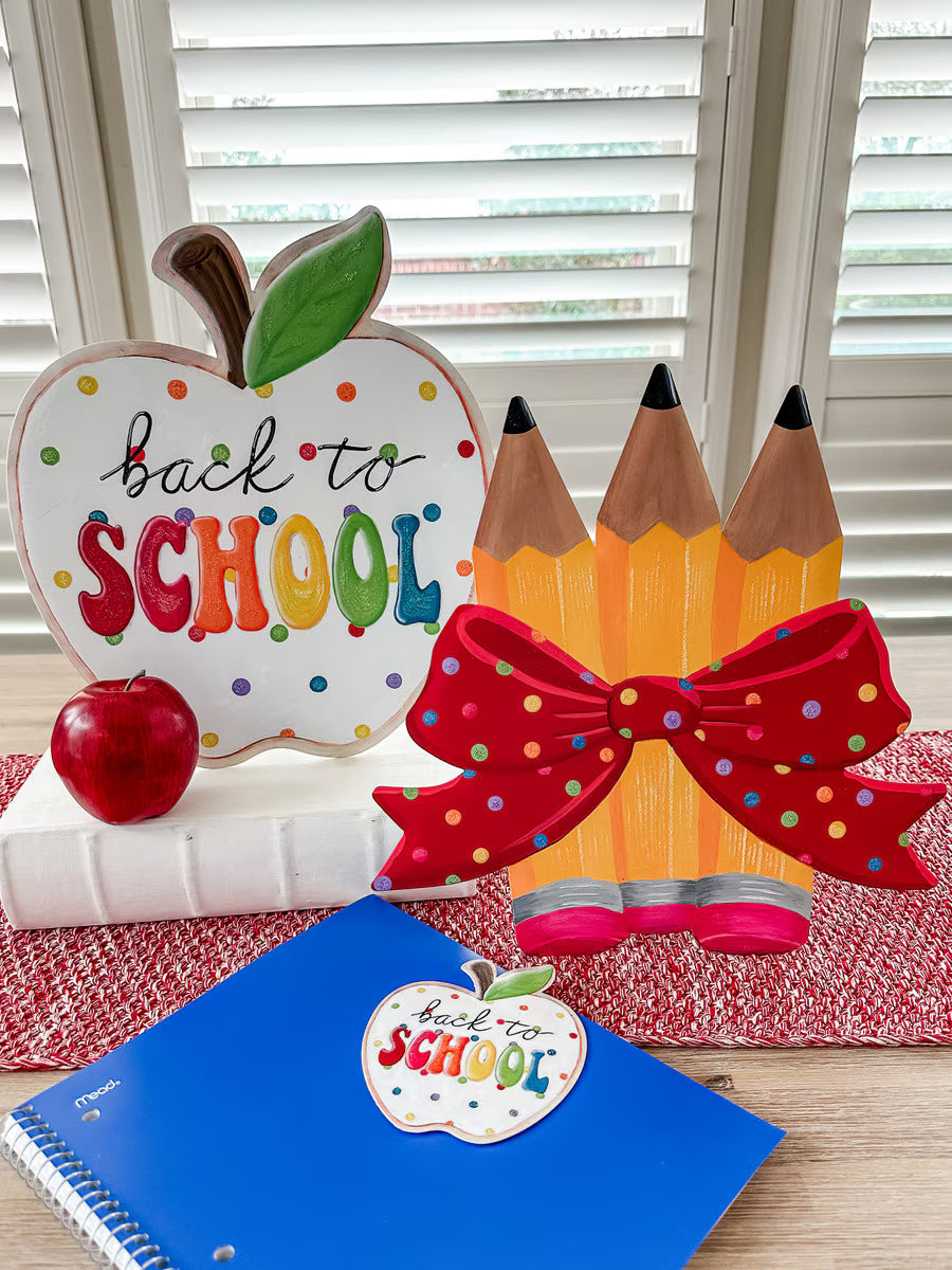 Back to School Apple