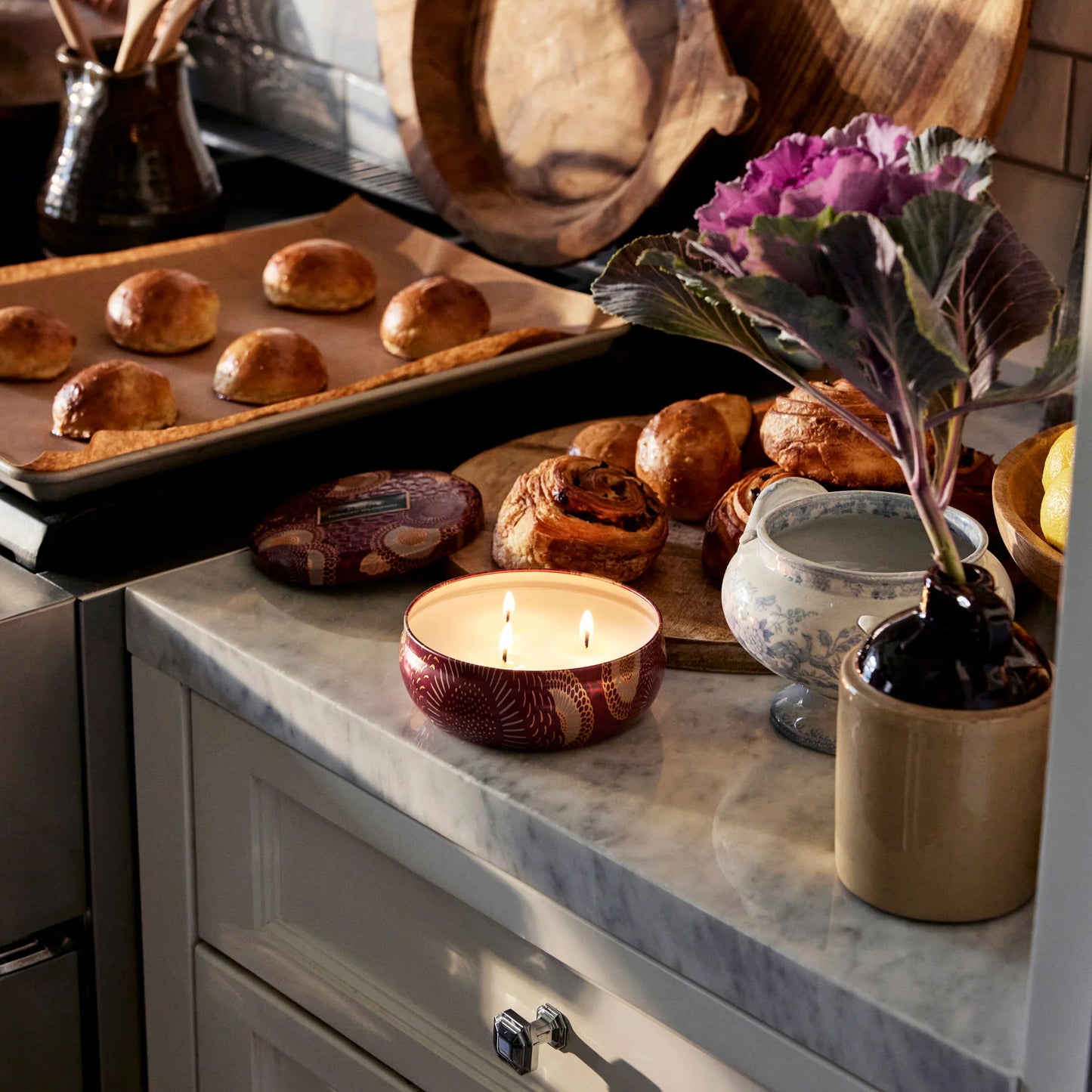 Foraged Wildberry 3 Wick Tin Candle