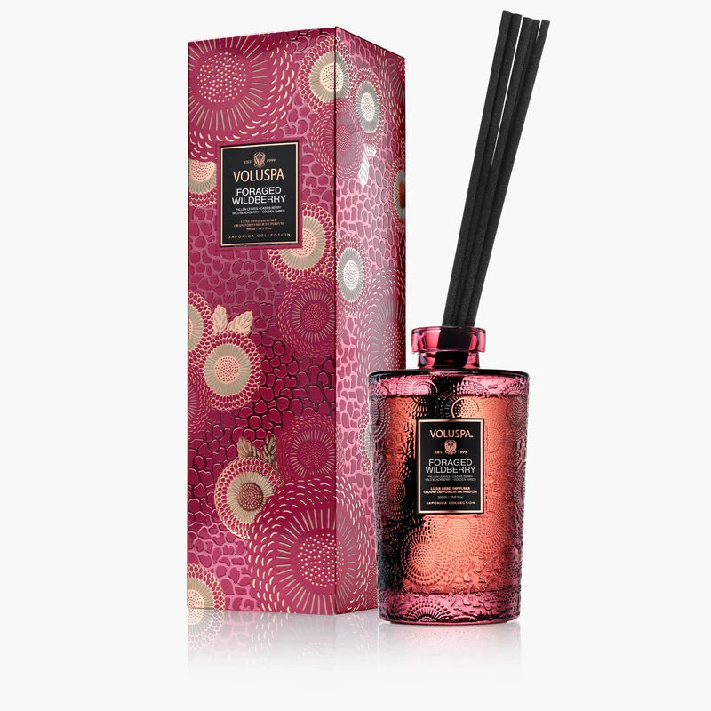 Foraged Wildberry Luxe Reed Diffuser