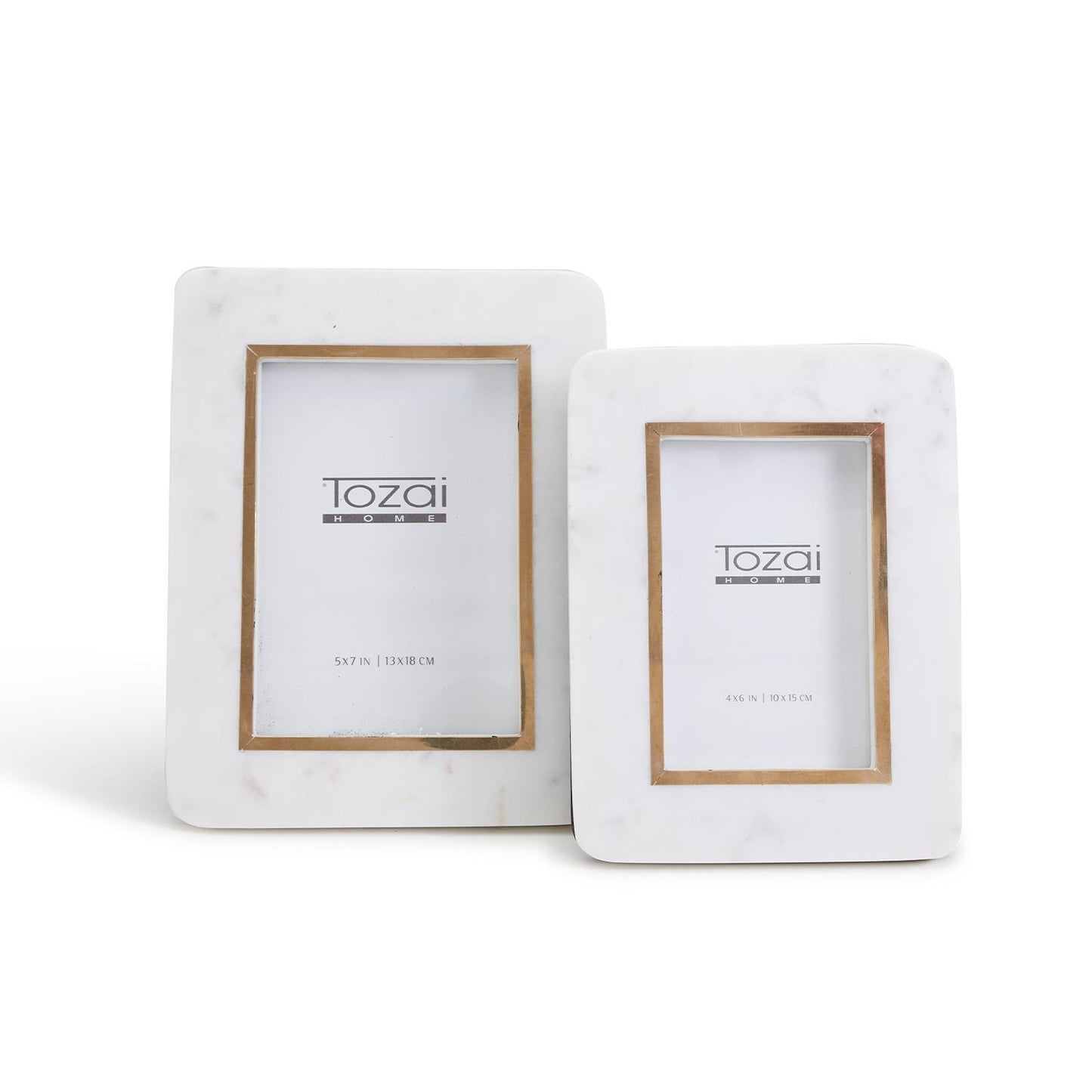 Hoxton White Marble Photo Frame 4x6
