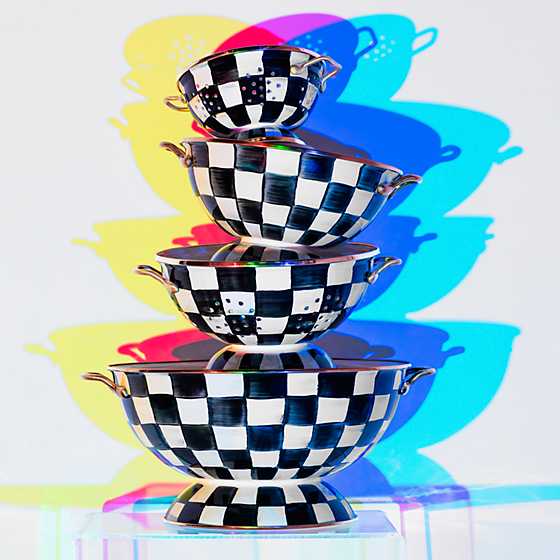 Courtly Check Large Colander