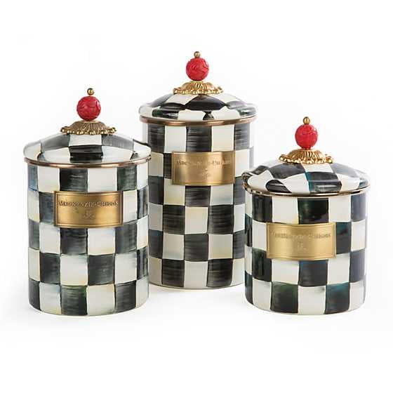 Courtly Check Small Canister
