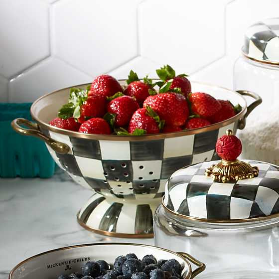 Courtly Check Large Colander