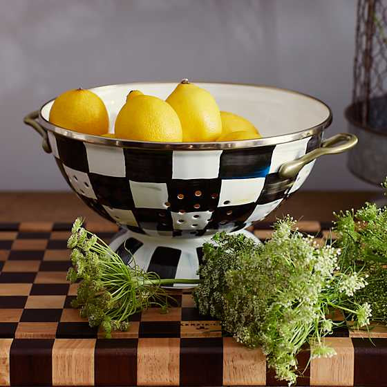 Courtly Check Large Colander