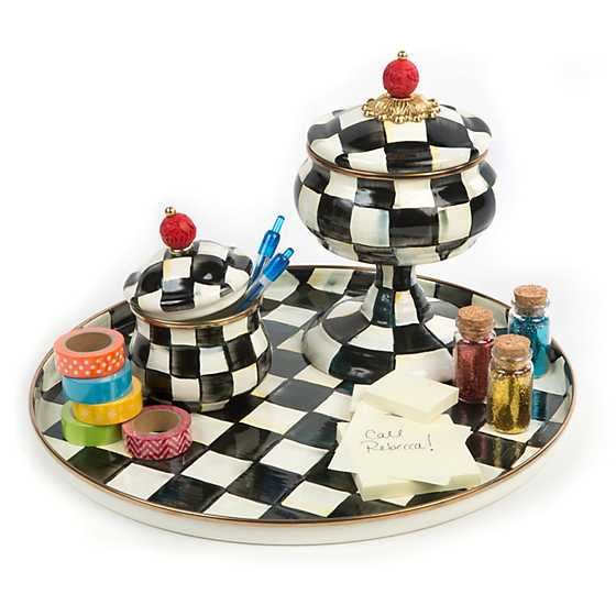 Courtly Check Curiosity Pot