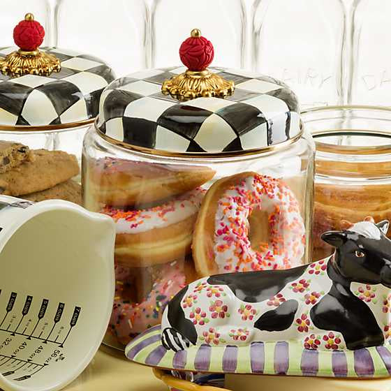 Courtly Check Large Kitchen Canister