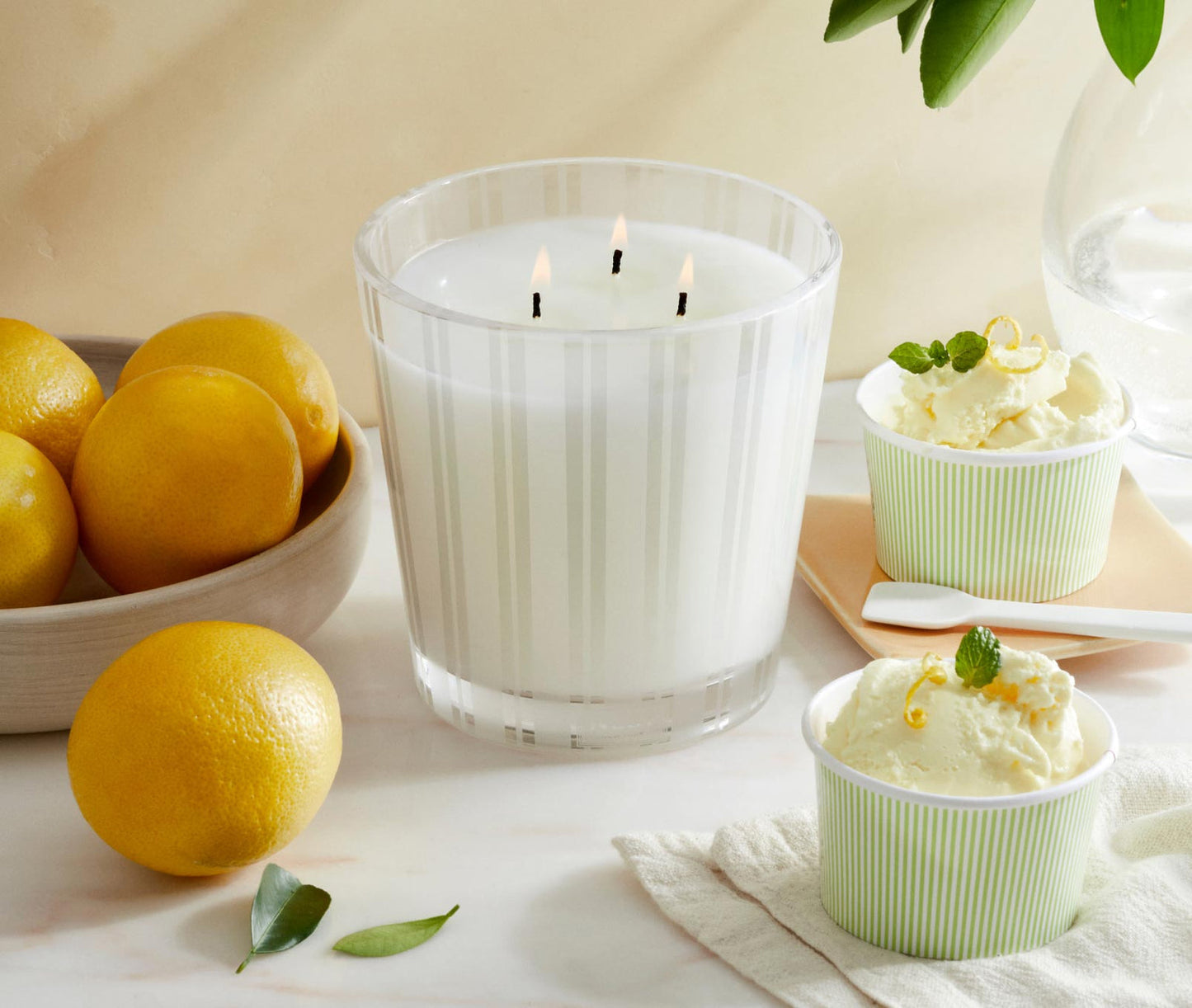 Amalfi Lemon & Mint 3 Wick