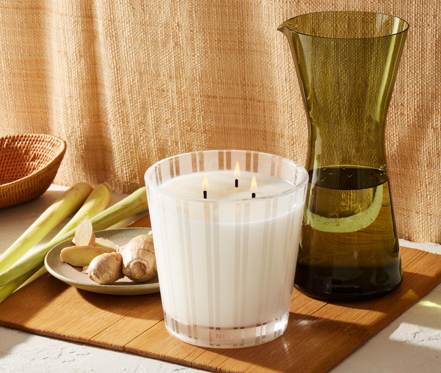 Lemongrass & Ginger 3 Wick