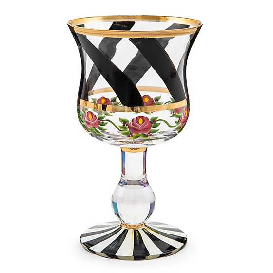 Maypole Wine Glass Black
