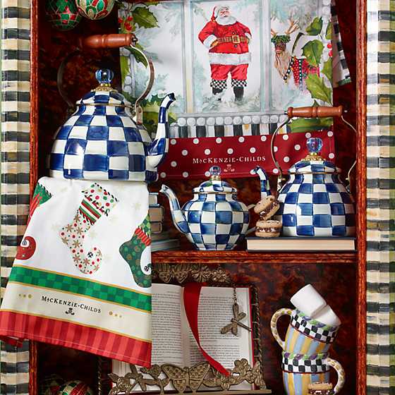 Royal Check 4 Cup Teapot