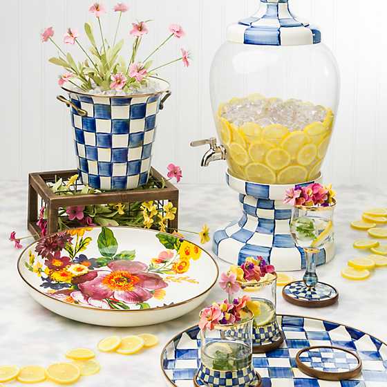 Royal Check Wine Cooler