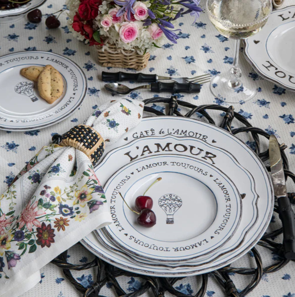 L'Amour Toujours Side/Cocktail Plate