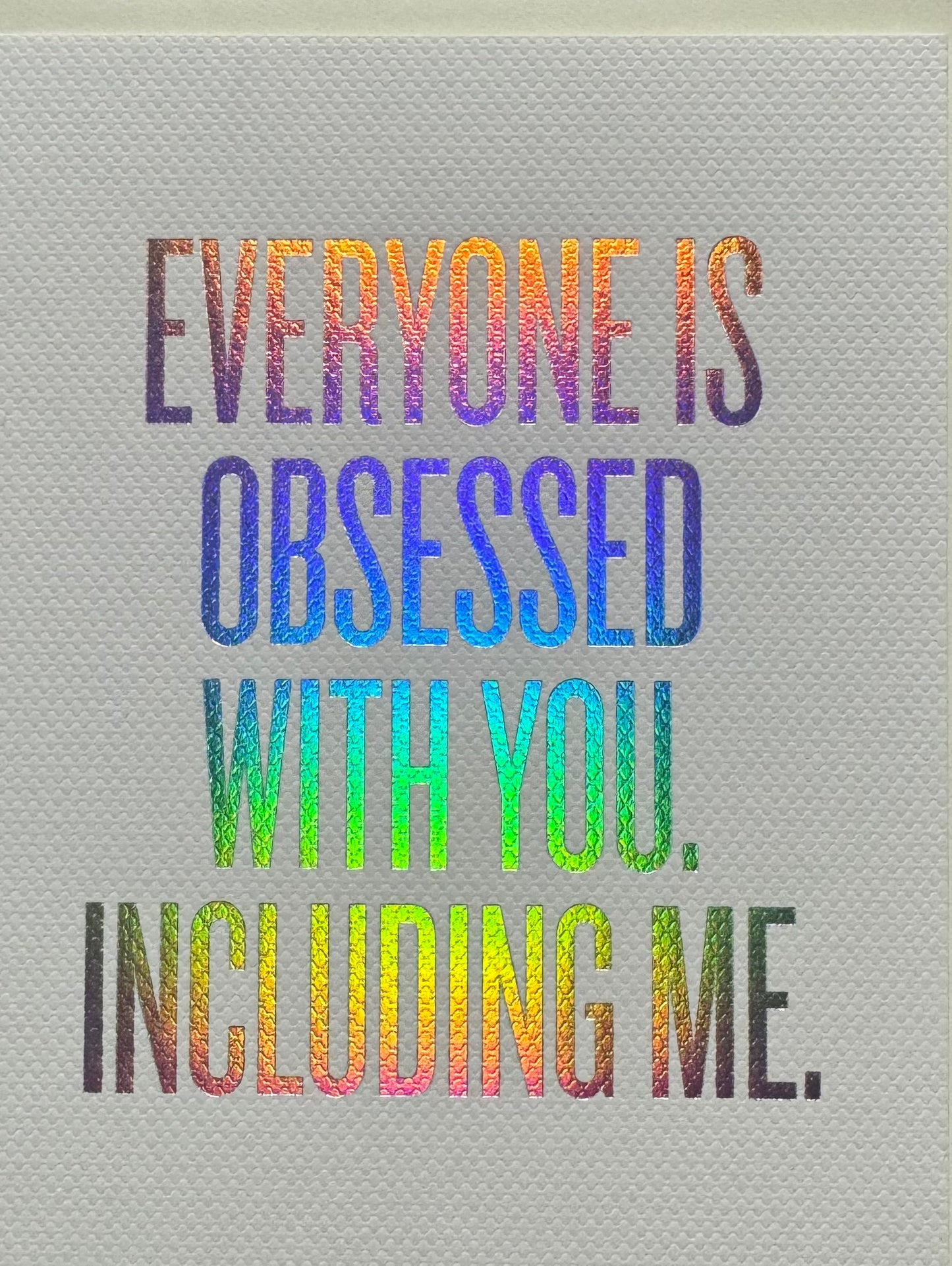 Obsessed With You Card