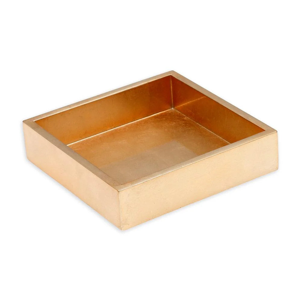 Lacquer Luncheon Napkin Holder - Gold