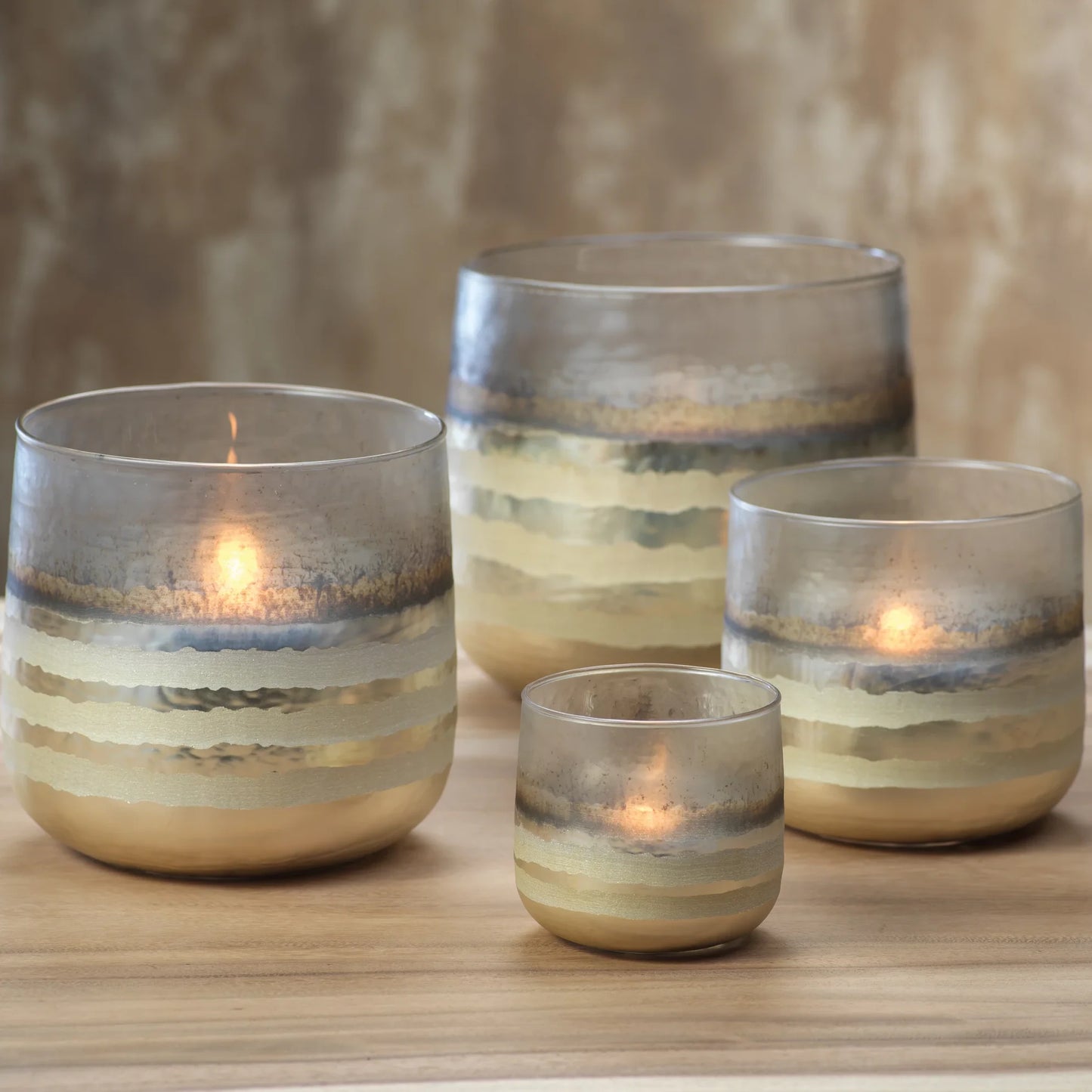 White Smoke Candleholder XL
