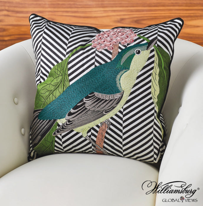 Wood Warbler Pillow