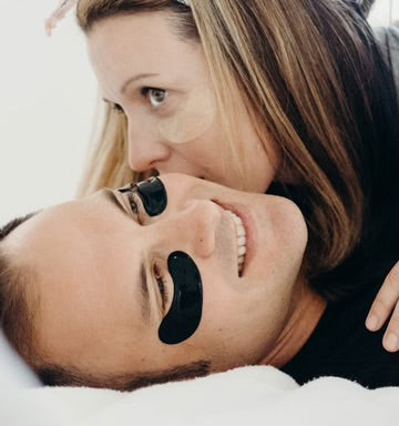 Bamboo Charcoal EYES: AKA Man Up, Puff Down